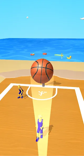 Dribble Hoops (Дрибл Хупс)  [МОД Бесконечные монеты] Screenshot 4