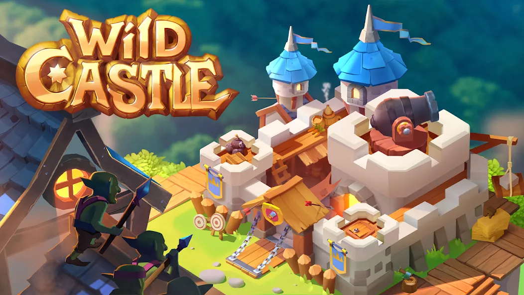 Wild Castle: Tower Defense TD (Уайлд Кастл ТД)  [МОД Unlocked] Screenshot 1