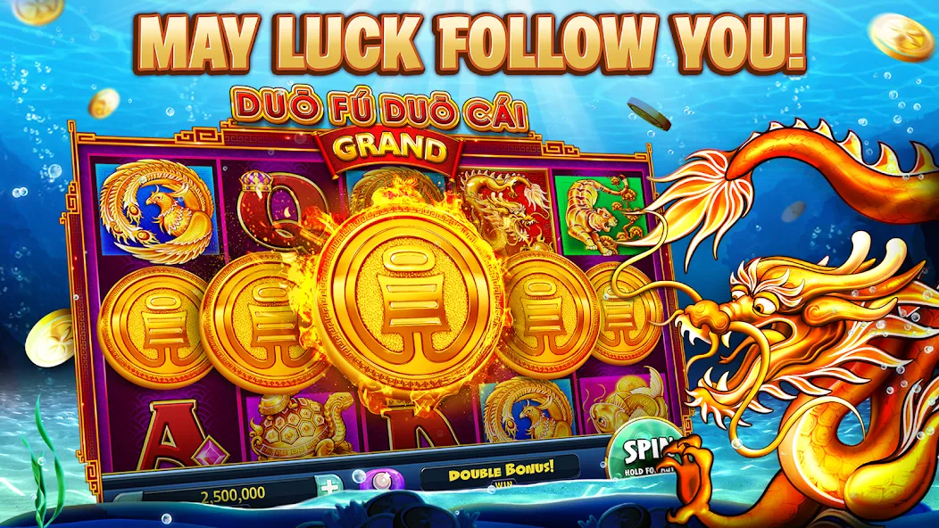 Gold Fish Casino Slot Games (Голдфиш)  [МОД Бесконечные деньги] Screenshot 2