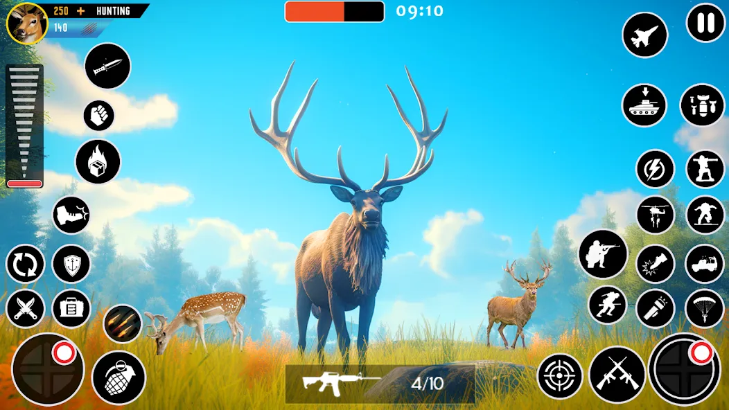 Wild Animal Deer Hunting Games (Охота на диких зверей с оружием  игры)  [МОД Unlocked] Screenshot 4