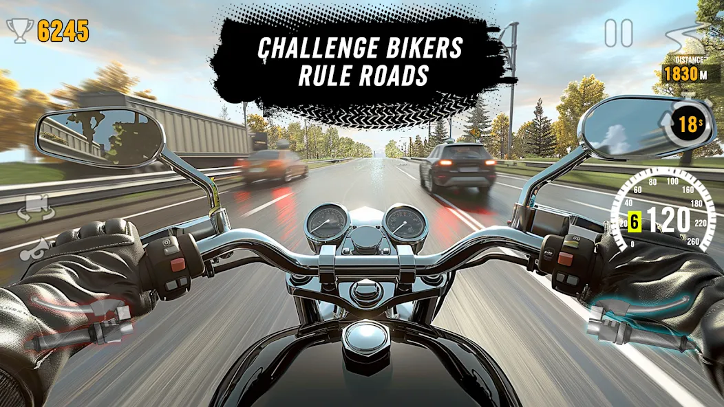 Motor Tour: Biker's Challenge (Мотор Тур)  [МОД Меню] Screenshot 2