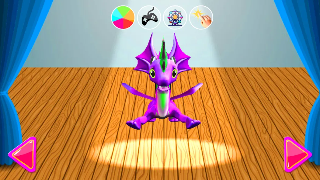 Talking Dragon Family (Талкинг Драгон Фэмели   )  [МОД Menu] Screenshot 2