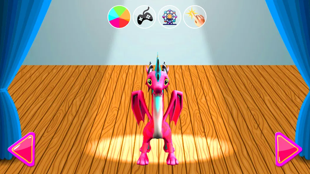 Talking Dragon Family (Талкинг Драгон Фэмели   )  [МОД Menu] Screenshot 5