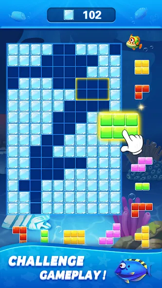 Block Ocean 1010 Puzzle Games (Блок Океан 1010 Головоломки)  [МОД Меню] Screenshot 2