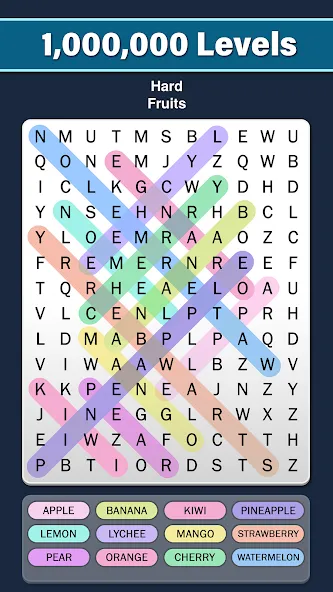 Word Search: Word Find (Ворд Срч)  [МОД Unlimited Money] Screenshot 3