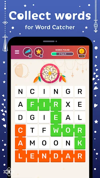 Word Catcher: Word Search  [МОД Unlimited Money] Screenshot 4