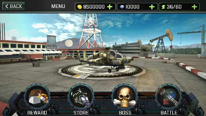 Gunship Strike 3D  [МОД Бесконечные монеты] Screenshot 3