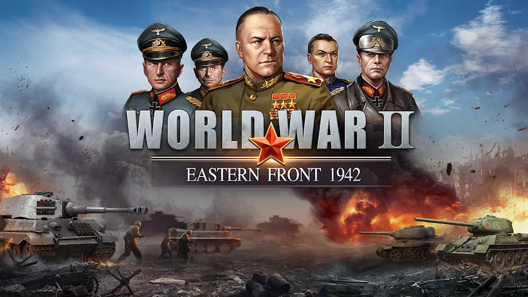 World War 2:WW2 Strategy Games (Вторая мировая война)  [МОД Много монет] Screenshot 1