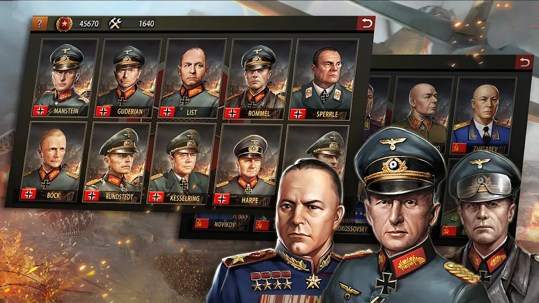 World War 2:WW2 Strategy Games (Вторая мировая война)  [МОД Много монет] Screenshot 2