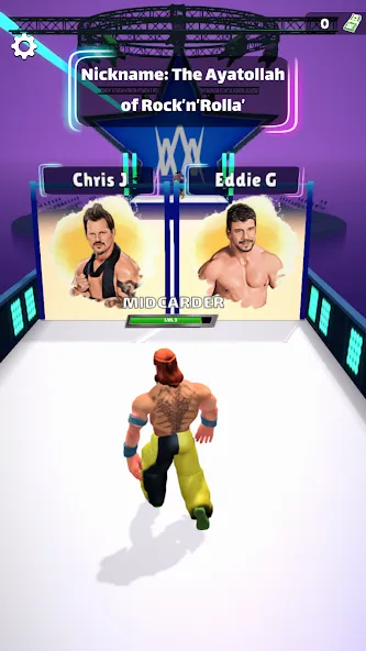 Wrestling Trivia Run (Рестлинг Тривия Ран)  [МОД Бесконечные деньги] Screenshot 1