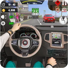 Скачать взломанную City Car Driving - Car Games (Сити Кар Драйвинг)  [МОД Бесконечные монеты] - полная версия apk на Андроид