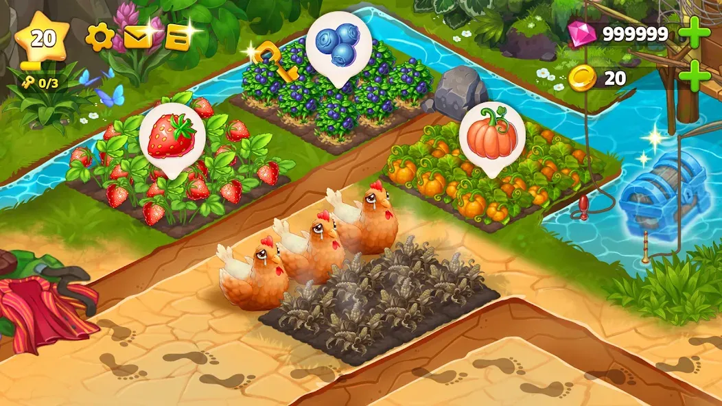 Island Hoppers: Jungle Farm (Айслэнд Квеставэй)  [МОД Много монет] Screenshot 2