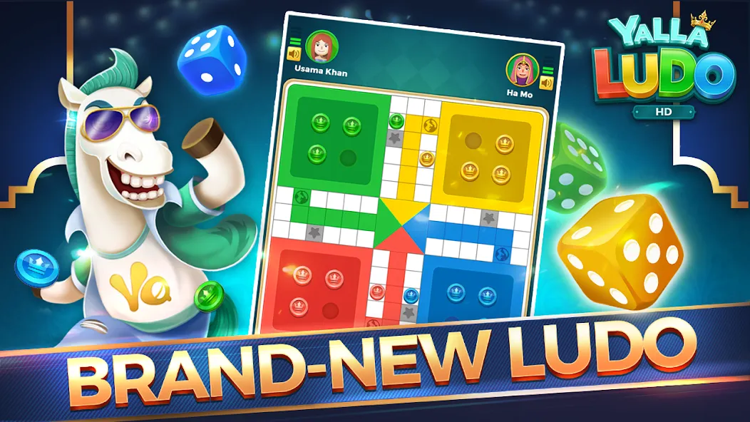 Yalla Ludo HD (Ялла Лудо )  [МОД Mega Pack] Screenshot 1