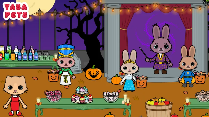 Yasa Pets Halloween (Яса Петс Хэллоуин)  [МОД Unlocked] Screenshot 5