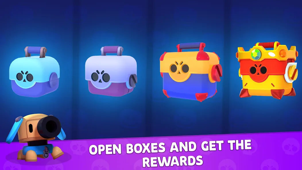 Brawl Box Stars Simulator  [МОД Unlocked] Screenshot 3