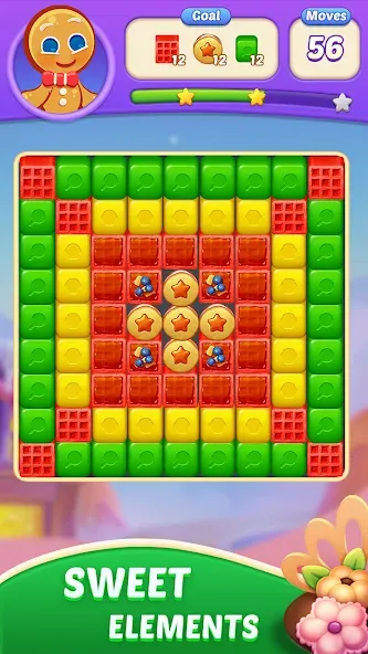 Candy Blast Fever:Cubes Crush (Кенди Бласт Фивер)  [МОД Mega Pack] Screenshot 2