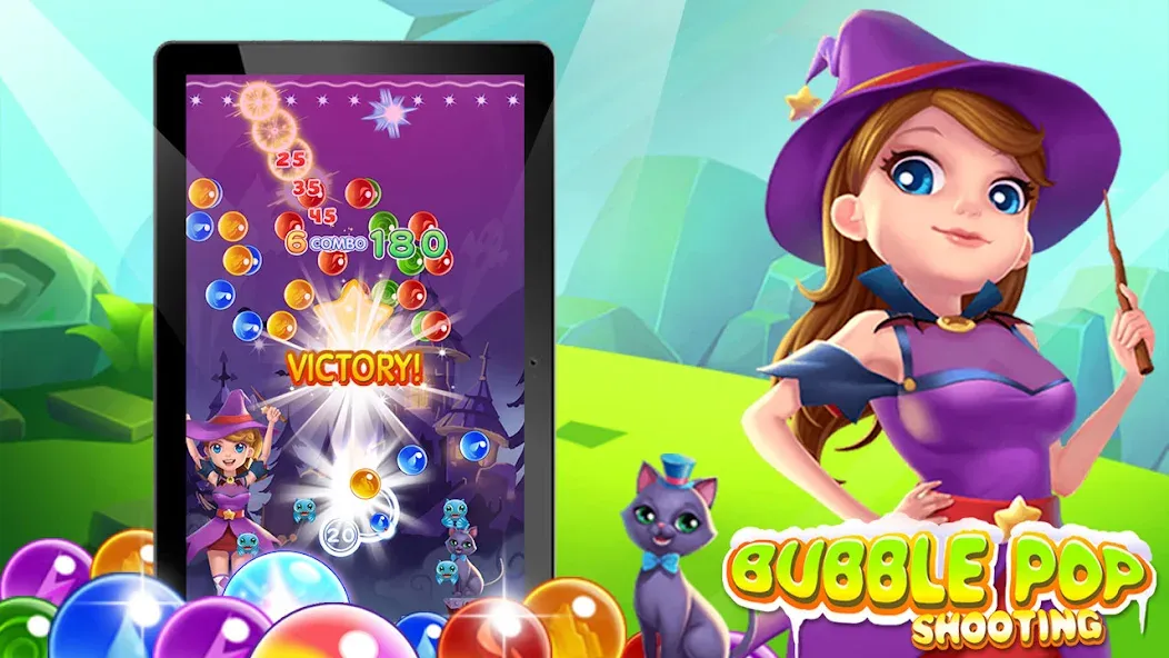 Bubble Pop - Classic Bubble Sh (Бабл Поп)  [МОД Бесконечные монеты] Screenshot 5