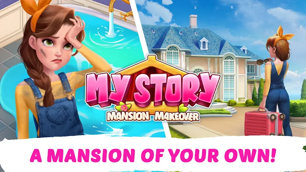 My Story - Mansion Makeover  [МОД Unlocked] Screenshot 1