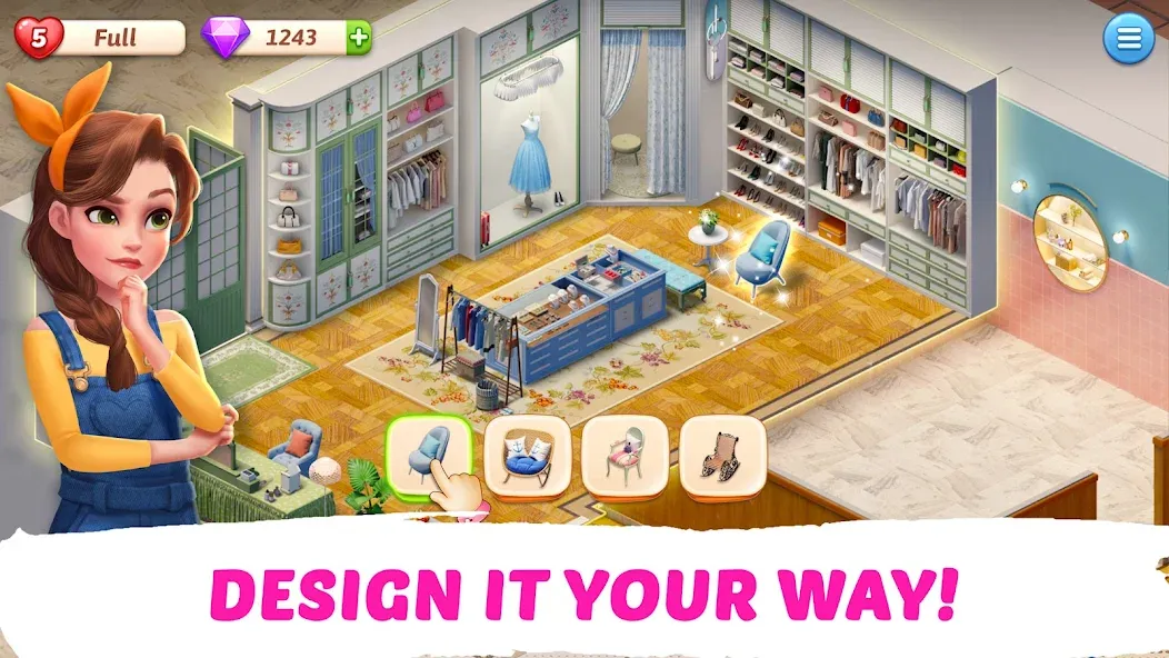 My Story - Mansion Makeover  [МОД Unlocked] Screenshot 3