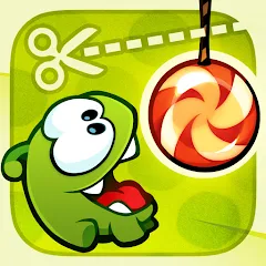 Взломанная Cut the Rope (Кат зе Роуп)  [МОД Unlocked] - полная версия apk на Андроид