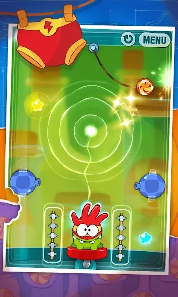 Cut the Rope: Experiments (Кат зе Роуп)  [МОД Все открыто] Screenshot 3