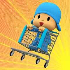 Скачать взлом Pocoyo Run & Fun: Cartoon Jump  [МОД Бесконечные монеты] - стабильная версия apk на Андроид