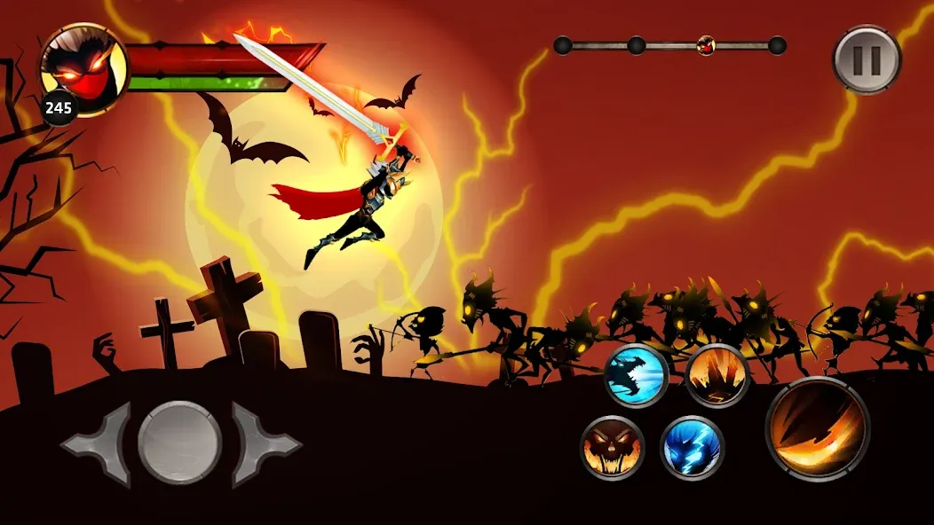 Stickman Legends Offline Games  [МОД Mega Pack] Screenshot 3