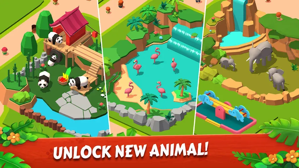 Zoo Tile - Match Puzzle Game (Зу Тайл)  [МОД Unlimited Money] Screenshot 1