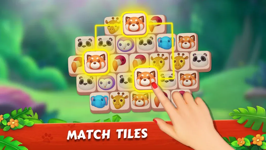 Zoo Tile - Match Puzzle Game (Зу Тайл)  [МОД Unlimited Money] Screenshot 4