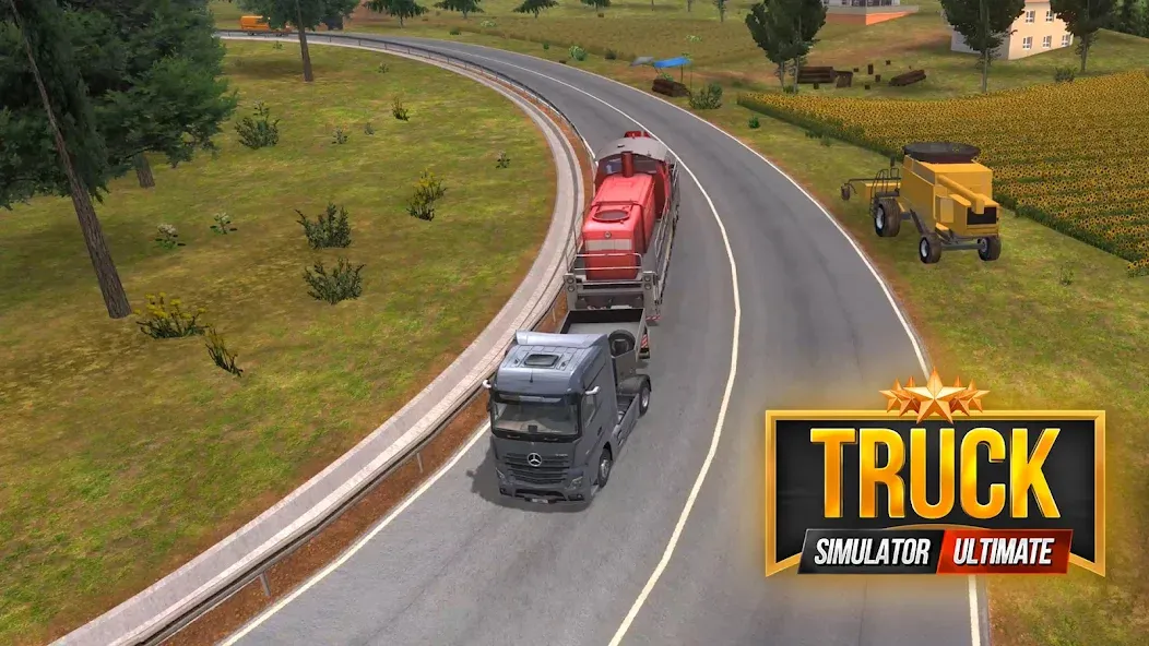 Truck Simulator : Ultimate (Трак Симулятор)  [МОД Бесконечные деньги] Screenshot 3