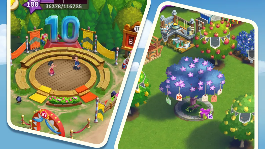 FarmVille 2: Country Escape (ФармВилл 2 С)  [МОД Меню] Screenshot 3