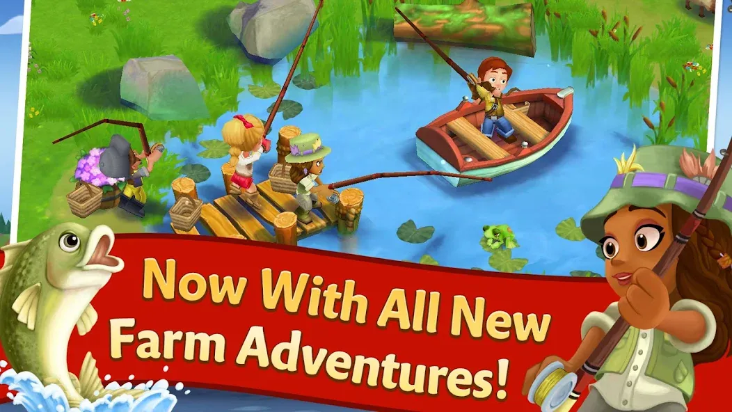 FarmVille 2: Country Escape (ФармВилл 2 С)  [МОД Меню] Screenshot 5