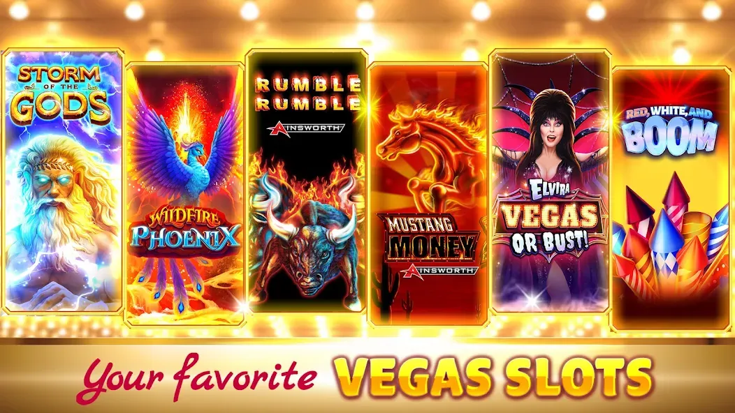 Hit it Rich! Casino Slots Game  [МОД Бесконечные монеты] Screenshot 1