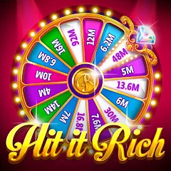 Скачать взлом Hit it Rich! Casino Slots Game  [МОД Бесконечные монеты] - последняя версия apk на Андроид