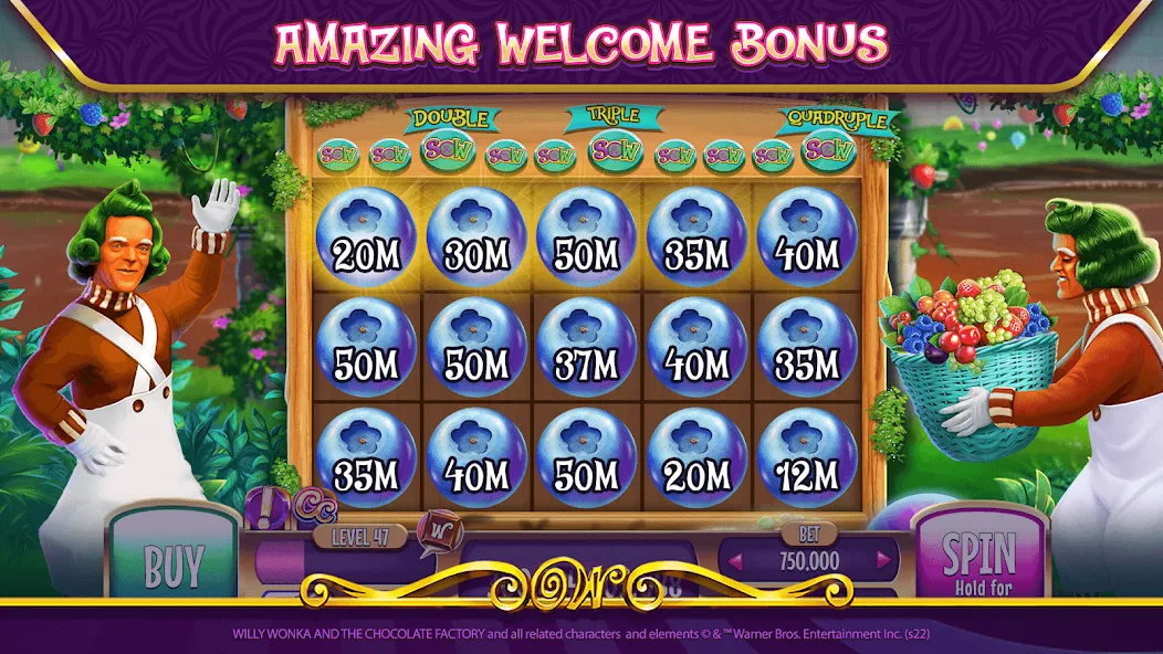 Willy Wonka Vegas Casino Slots (Вилли Вонка Вегас Казино Слоты)  [МОД Unlocked] Screenshot 5