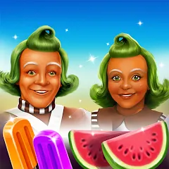 Взломанная Wonka's World of Candy Match 3  [МОД Menu] - стабильная версия apk на Андроид