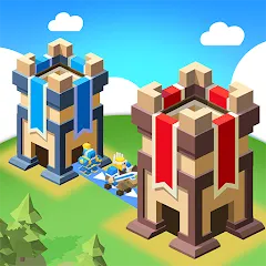 Взломанная Conquer the Tower: Takeover  [МОД Много денег] - полная версия apk на Андроид