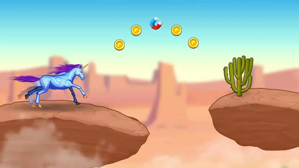 Unicorn Dash: Magical Run (Юникорн Дэш)  [МОД Unlimited Money] Screenshot 3