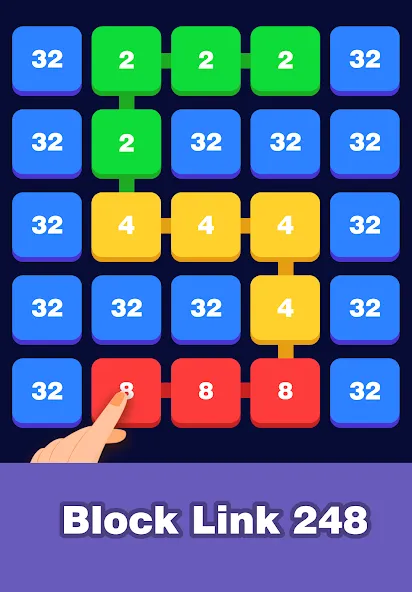 2248 Number block puzzle 2048 (Две тысячи двести сорок восемь)  [МОД Все открыто] Screenshot 2