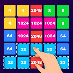 Скачать взлом 2248 Number block puzzle 2048 (Две тысячи двести сорок восемь)  [МОД Все открыто] - стабильная версия apk на Андроид