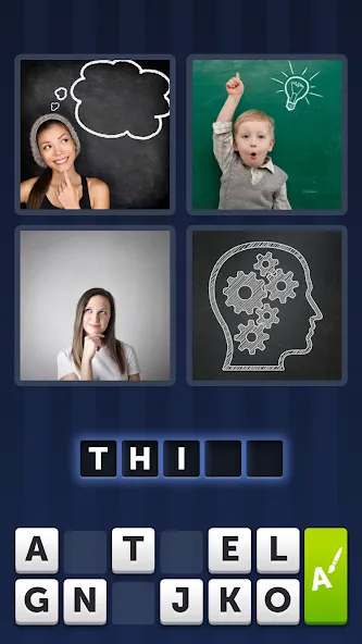 4 Pics 1 Word (Картинки 1 Слово)  [МОД Unlocked] Screenshot 1