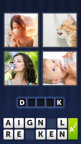 4 Pics 1 Word (Картинки 1 Слово)  [МОД Unlocked] Screenshot 4