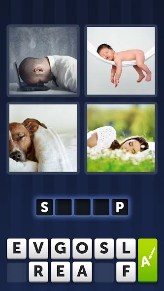 4 Pics 1 Word (Картинки 1 Слово)  [МОД Unlocked] Screenshot 5