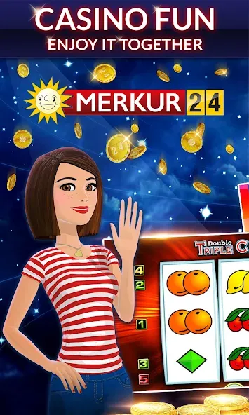 Merkur24 – Slots & Casino (Меркур24 Казино)  [МОД Mega Pack] Screenshot 1