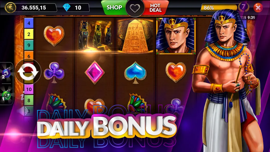 SpinArena Online Casino Slots (СпинАрена Онлайн Казино Слоты)  [МОД Menu] Screenshot 4