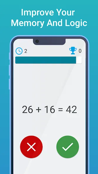 Math Games: Brain iq riddles  [МОД Menu] Screenshot 5