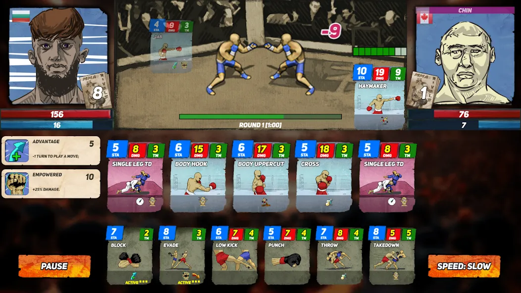 MMA Rivals (ММА Соперники)  [МОД Unlimited Money] Screenshot 2