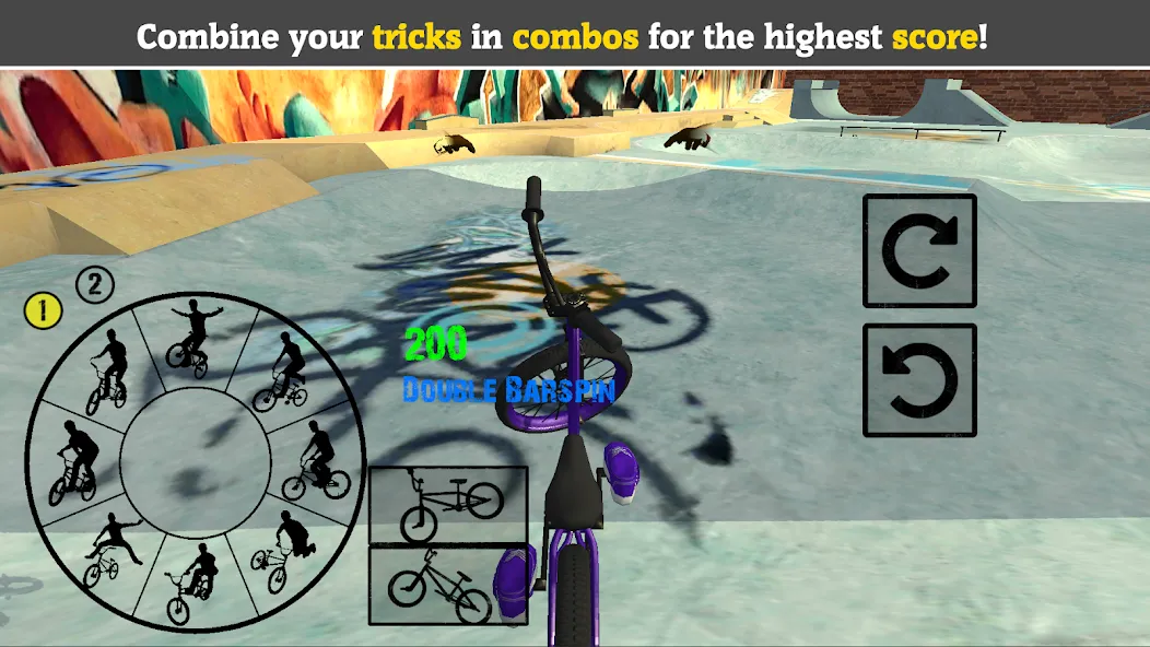 BMX FE3D 2 (БМХ ФЭ3Д 2)  [МОД Бесконечные монеты] Screenshot 5