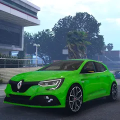 Скачать взлом Renault Megane RS Simulator (Рено Меган  Симулятор)  [МОД Бесконечные монеты] - стабильная версия apk на Андроид