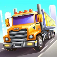 Взлом Transit King: Truck Simulator (Транзит Кинг Тайкун)  [МОД Много денег] - последняя версия apk на Андроид